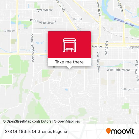 S/S Of 18th E Of Greiner map