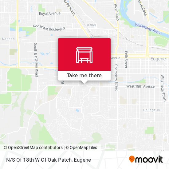 N/S Of 18th W Of Oak Patch map