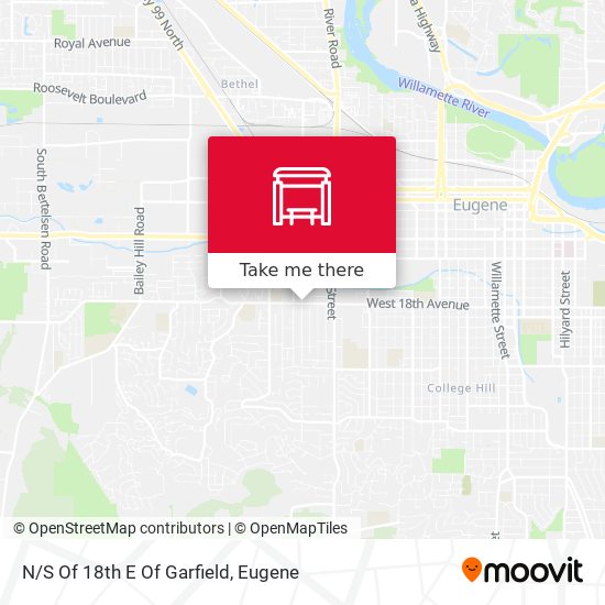 N/S Of 18th E Of Garfield map