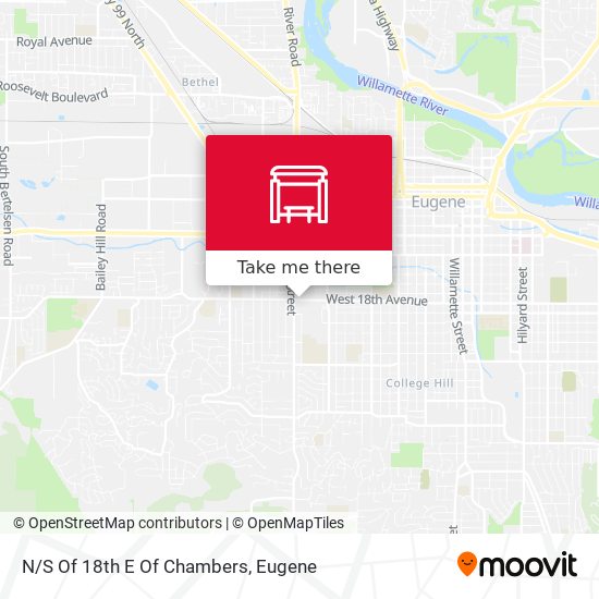 N/S Of 18th E Of Chambers map