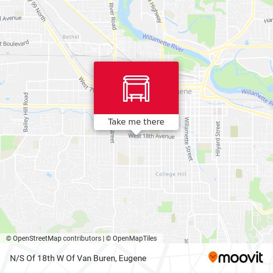 N/S Of 18th W Of Van Buren map