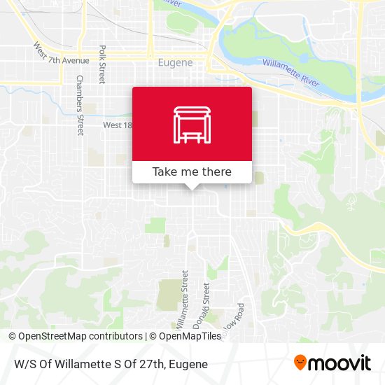W/S Of Willamette S Of 27th map