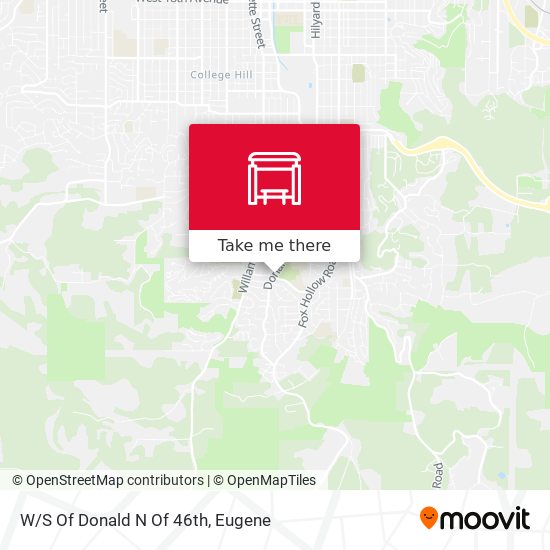 W/S Of Donald N Of 46th map