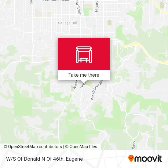 W/S Of Donald N Of 46th map