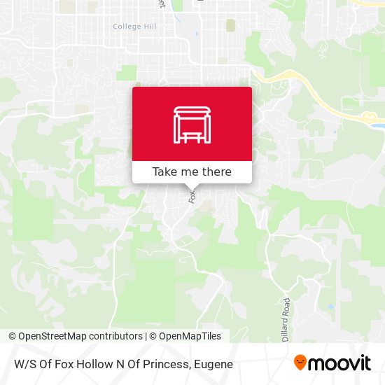 Mapa de W / S Of Fox Hollow N Of Princess