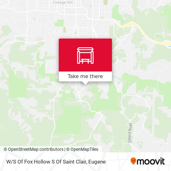 W / S Of Fox Hollow S Of Saint Clair map