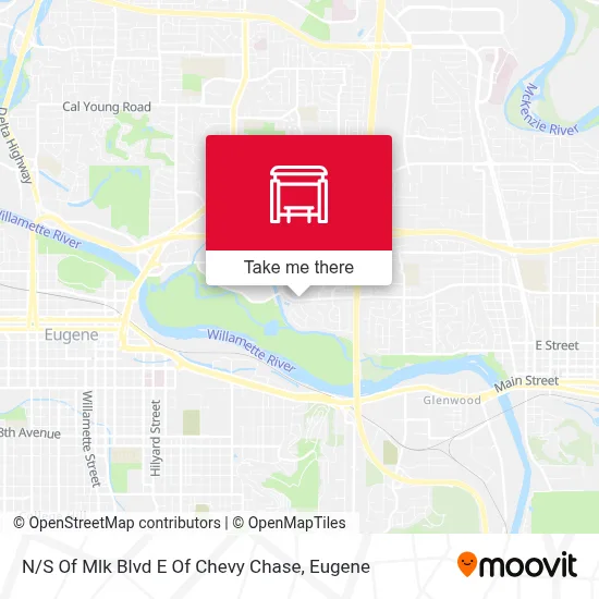 N / S Of Mlk Blvd E Of Chevy Chase map