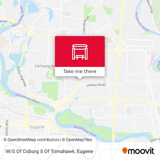 W/S Of Coburg S Of Tomahawk map