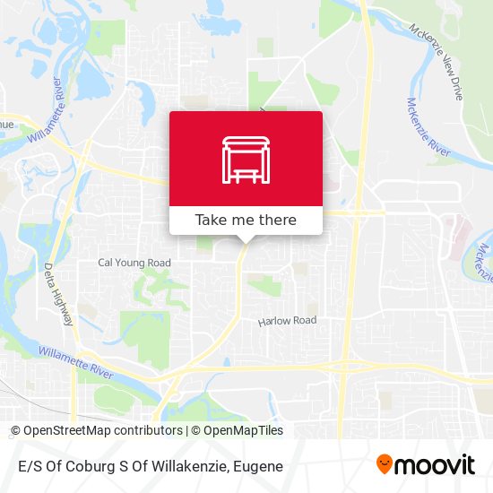 E/S Of Coburg S Of Willakenzie map