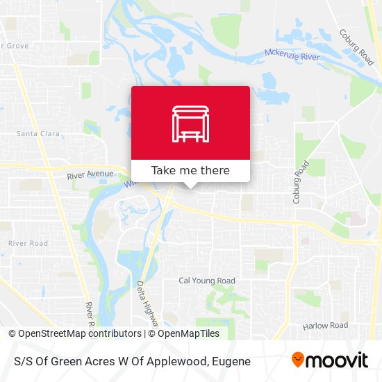 Mapa de S / S Of Green Acres W Of Applewood