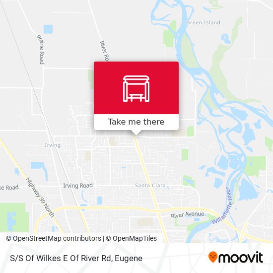 Mapa de S/S Of Wilkes E Of River Rd