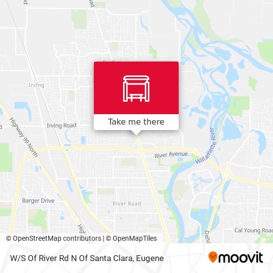 W / S Of River Rd N Of Santa Clara map