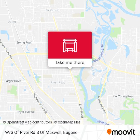 W/S Of River Rd S Of Maxwell map