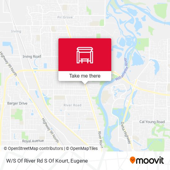 W/S Of River Rd S Of Kourt map