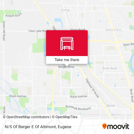 N/S Of Barger E Of Altimont map