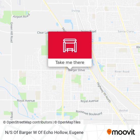 N/S Of Barger W Of Echo Hollow map