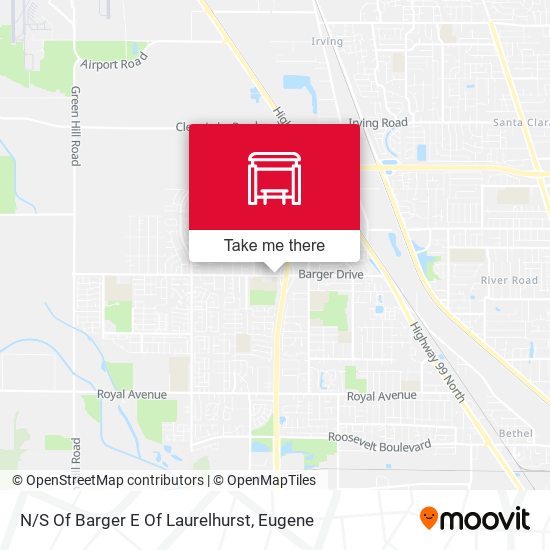 N/S Of Barger E Of Laurelhurst map