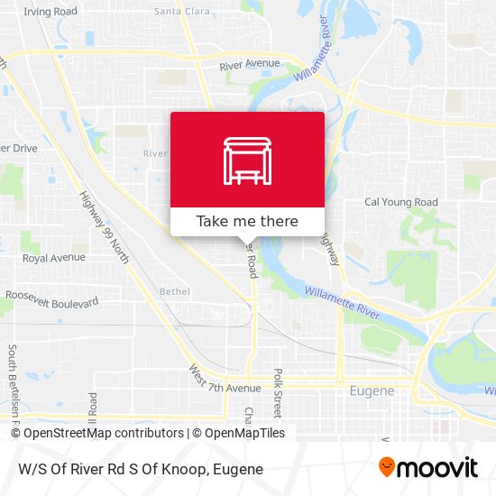 W/S Of River Rd S Of Knoop map