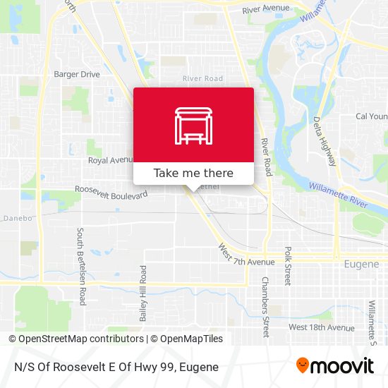 N/S Of Roosevelt E Of Hwy 99 map