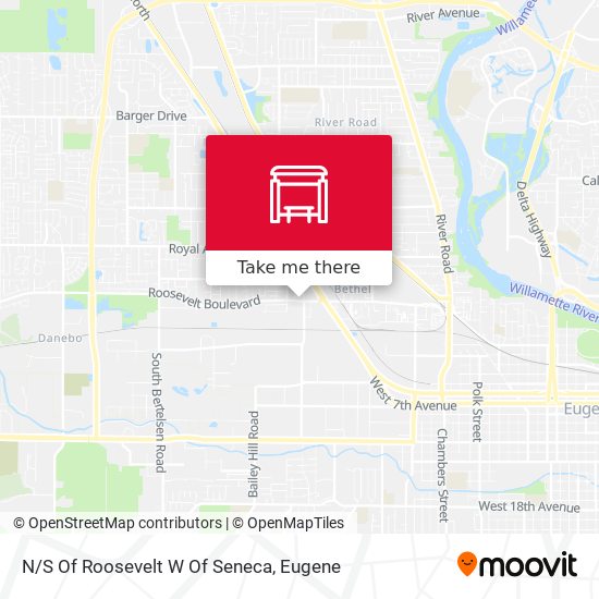 N/S Of Roosevelt W Of Seneca map