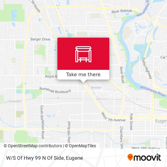 W/S Of Hwy 99 N Of Side map