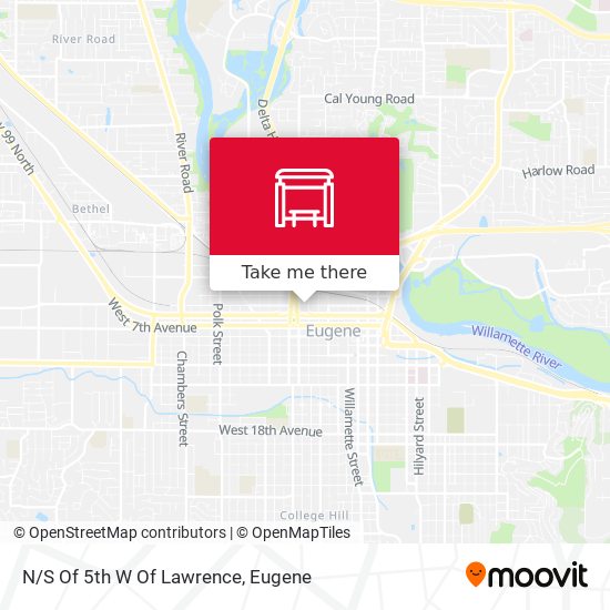 N/S Of 5th W Of Lawrence map