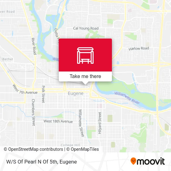 Mapa de W/S Of Pearl N Of 5th