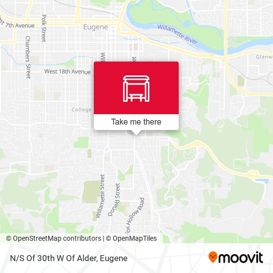 N/S Of 30th W Of Alder map