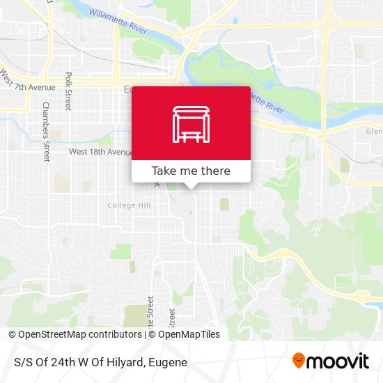 S/S Of 24th W Of Hilyard map