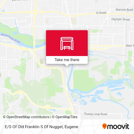 Mapa de E / S Of Old Franklin S Of Nugget