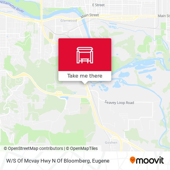 W / S Of Mcvay Hwy N Of Bloomberg map