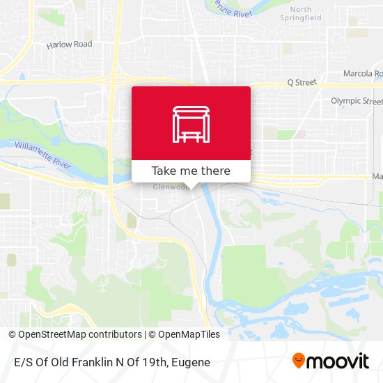 Mapa de E/S Of Old Franklin N Of 19th