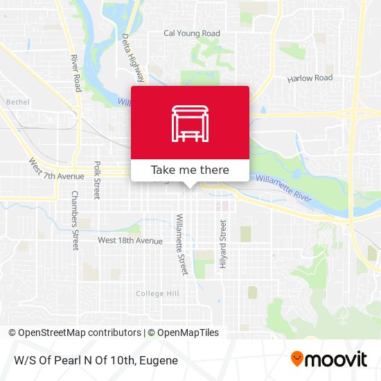 Mapa de W/S Of Pearl N Of 10th