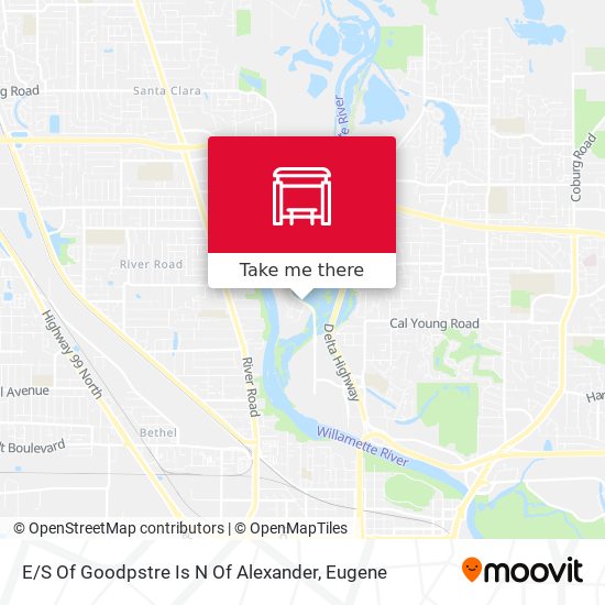 E / S Of Goodpstre Is N Of Alexander map