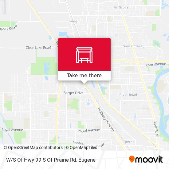 W/S Of Hwy 99 S Of Prairie Rd map