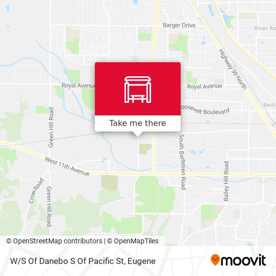W/S Of Danebo S Of Pacific St map