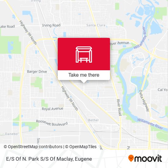 E/S Of N. Park S/S Of Maclay map