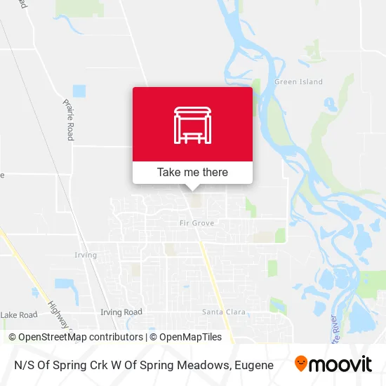 N / S Of Spring Crk W Of Spring Meadows map