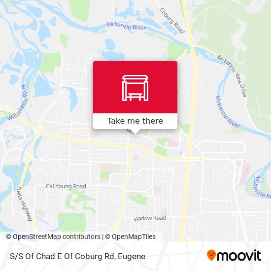 S/S Of Chad E Of Coburg Rd map