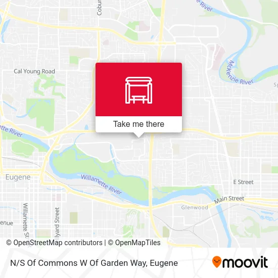 N/S Of Commons W Of Garden Way map
