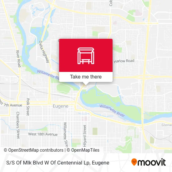 S / S Of Mlk Blvd W Of Centennial Lp map