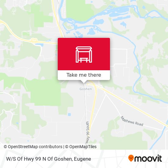 W/S Of Hwy 99 N Of Goshen map