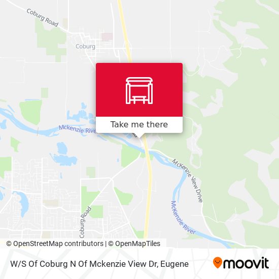 W / S Of Coburg N Of Mckenzie View Dr map