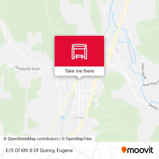 E/S Of 6th S Of Quincy map