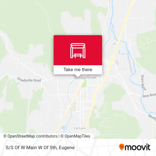 S/S Of W Main W Of 5th map