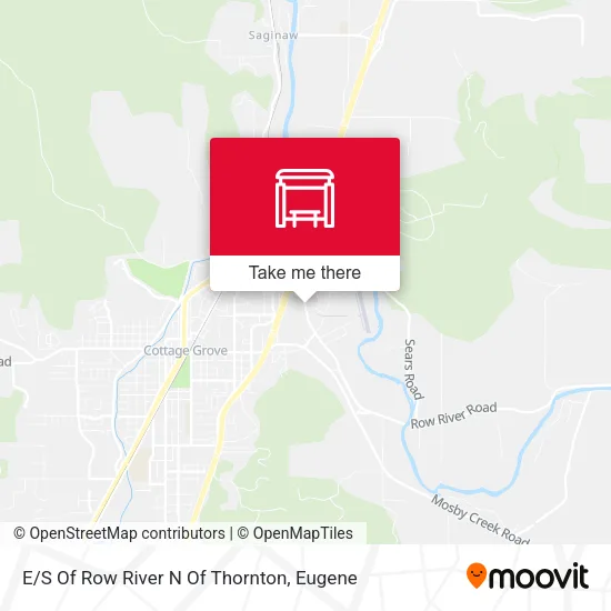 E/S Of Row River N Of Thornton map