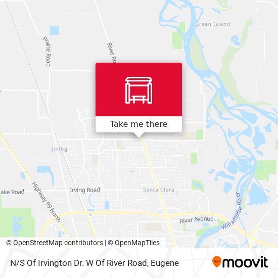 N / S Of Irvington Dr. W Of River Road map