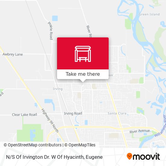 Mapa de N / S Of Irvington Dr. W Of Hyacinth