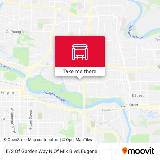 E / S Of Garden Way N Of Mlk Blvd map