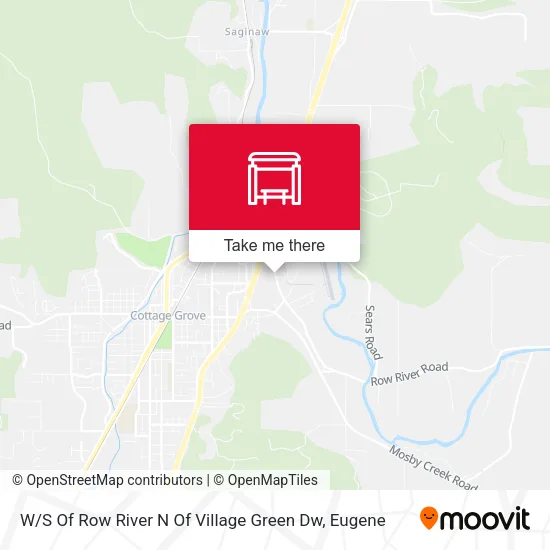 W / S Of Row River N Of Village Green Dw map